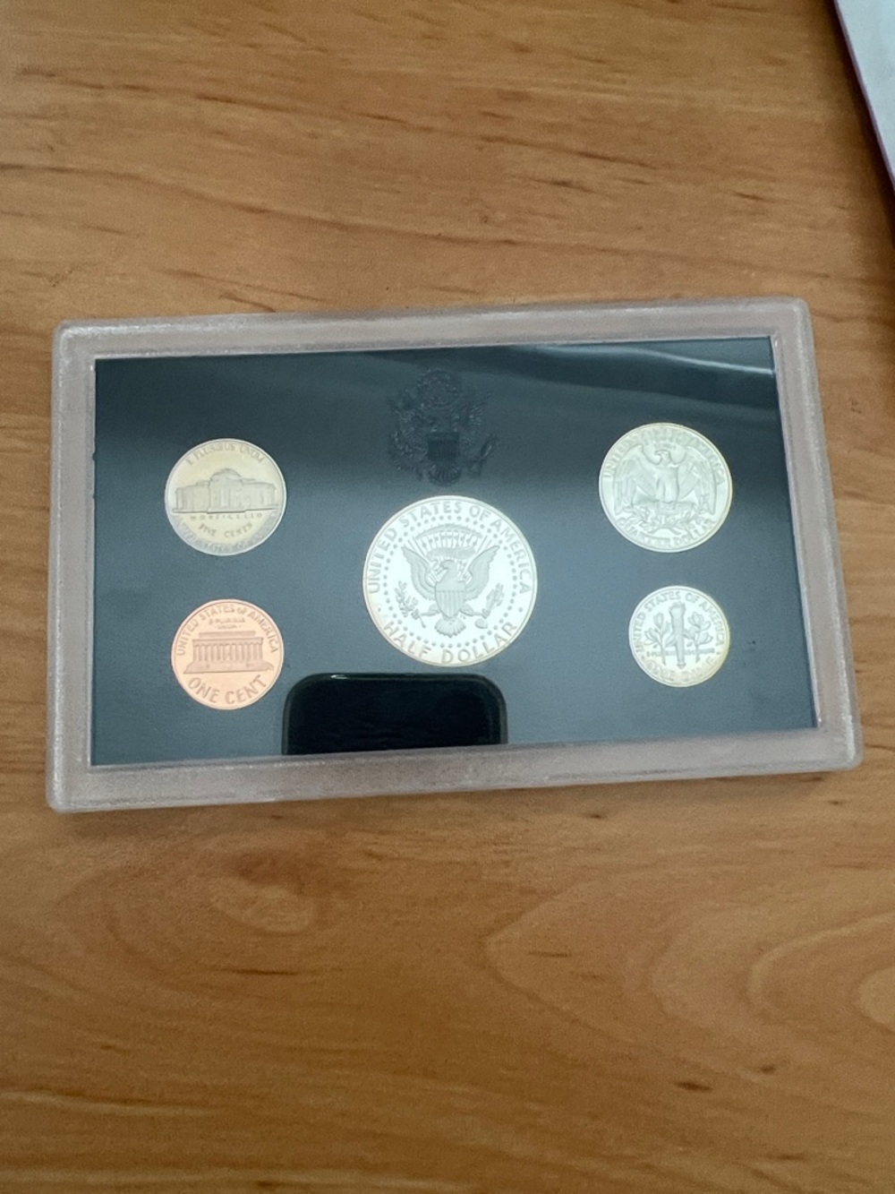 US Mint Collectible Uncirculated Coin Set - Black Display